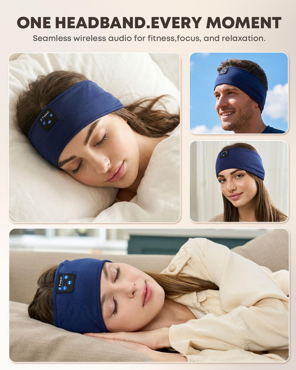 Fulext ideal for workouts, travel, and meditation with versatile use.