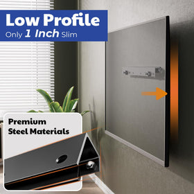 Fulifix mounts TVs up to 100 lbs for sturdy support.