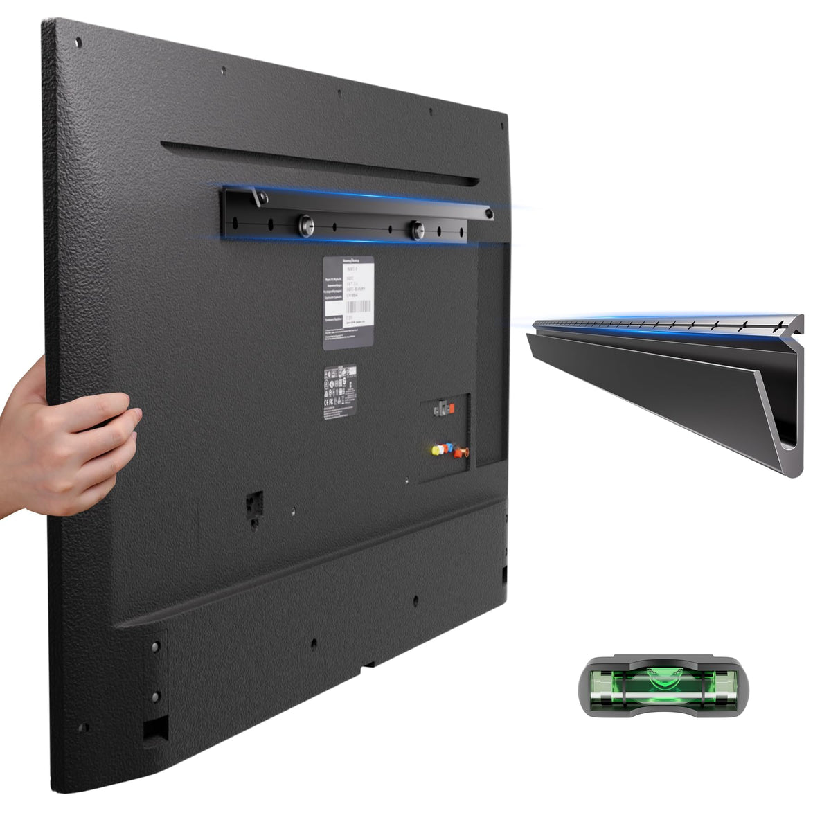 Fulifix studless wall mount for 22-55 inch TVs with slim profile.