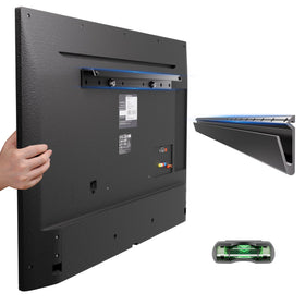 Fulifix studless wall mount for 22-55 inch TVs with slim profile.