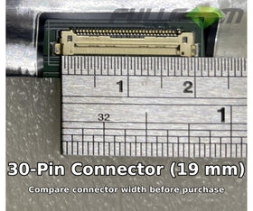 FULLCOM bottom-right 30-pin connector close-up for easy seating