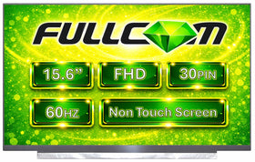 FULLCOM front panel assembly showing full display and matte finish benefit