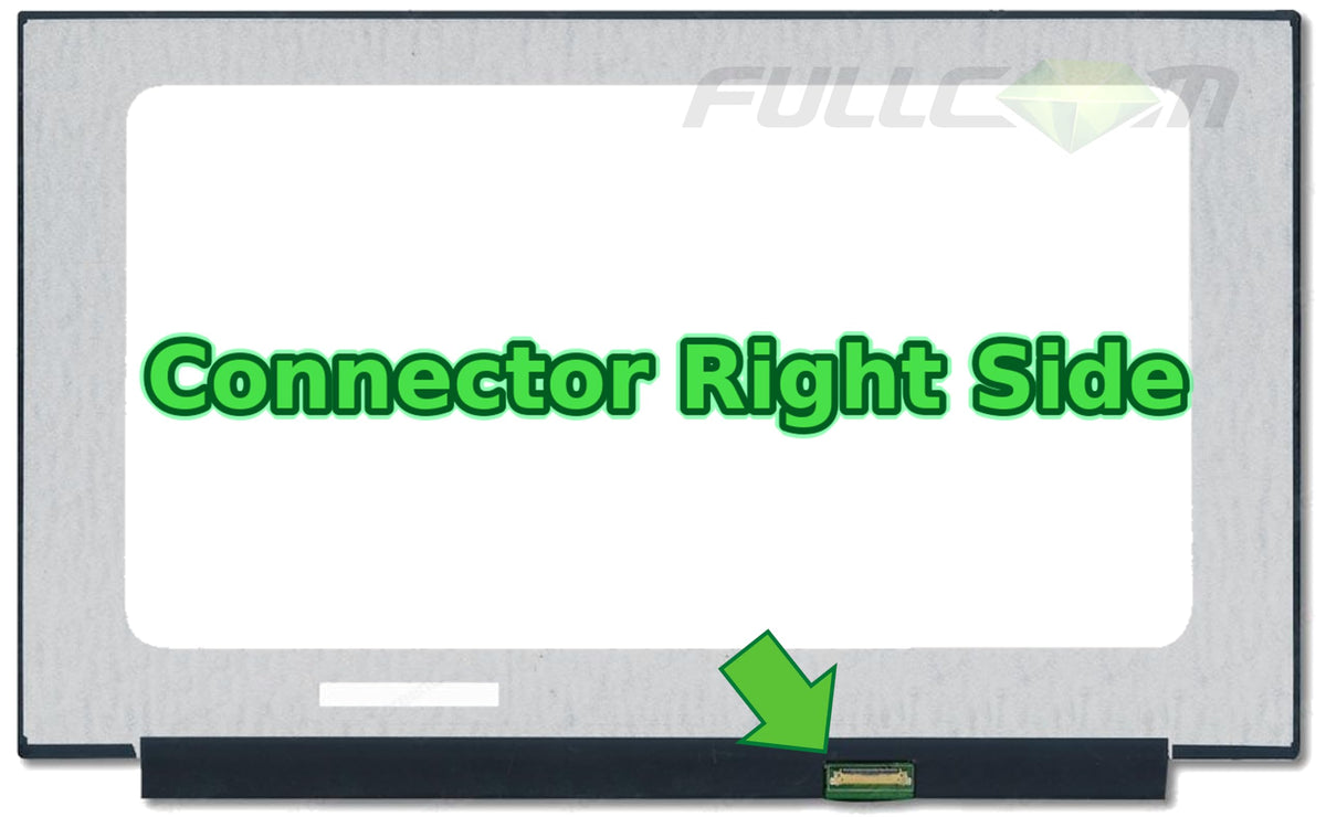 FULLCOM screen beside ruler showing precise size for correct fit