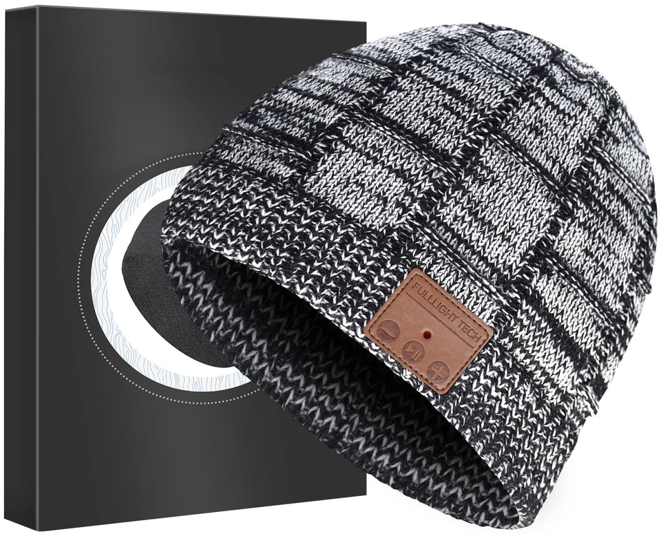 FULLLIGHT TECH front packaging showing gift-ready boxed beanie and tech benefits