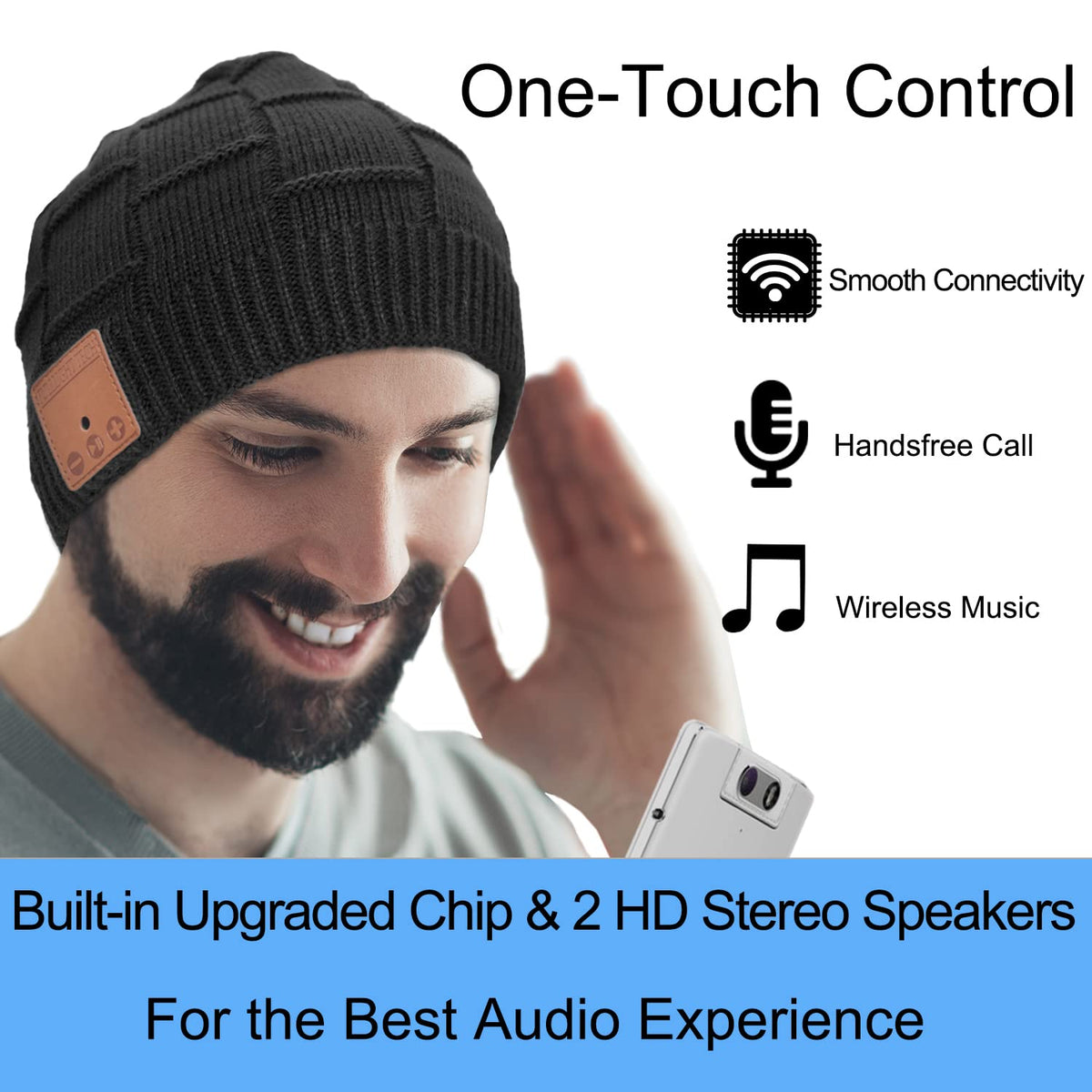 FULLLIGHT TECH HD speakers reach 110dB for clear, bold sound.