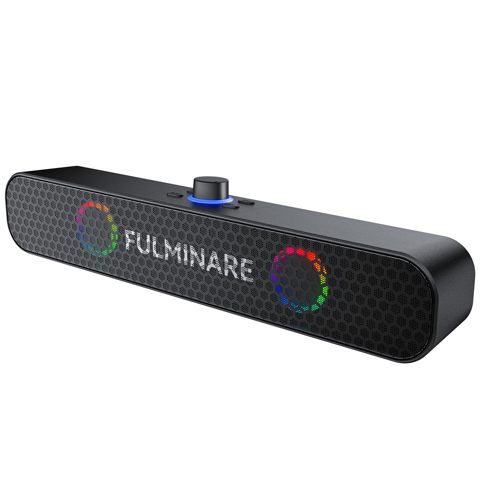 FULMINARE Bluetooth speaker front view for compact home listening