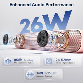 Fulminare speaker built-in mic enables hands-free calls