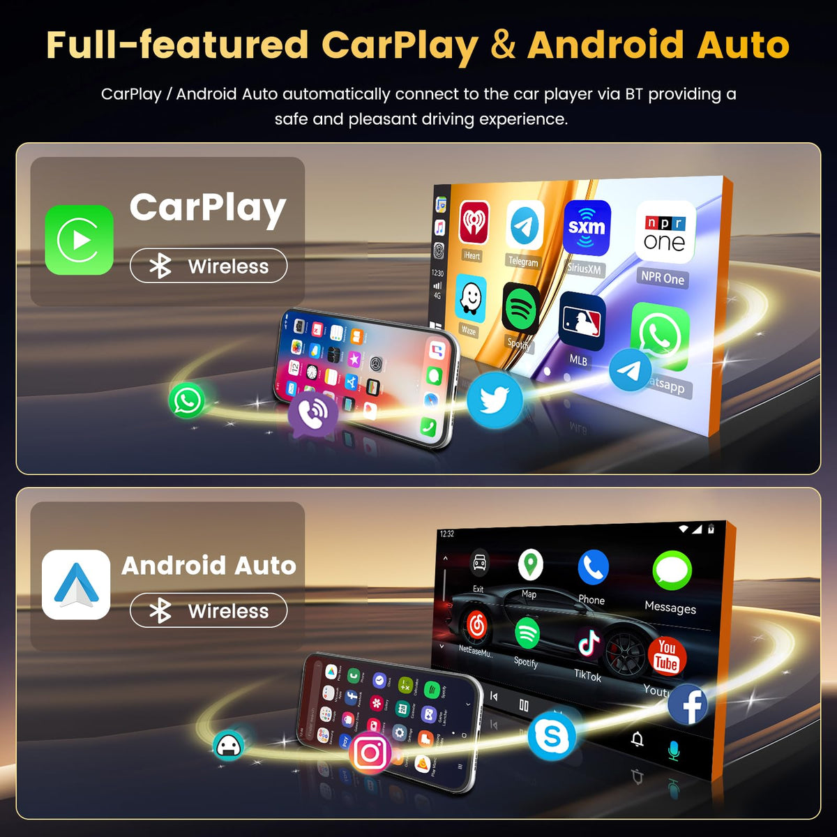 Fuluku Nissan Versa navigation GPS for on‑the‑go routing.