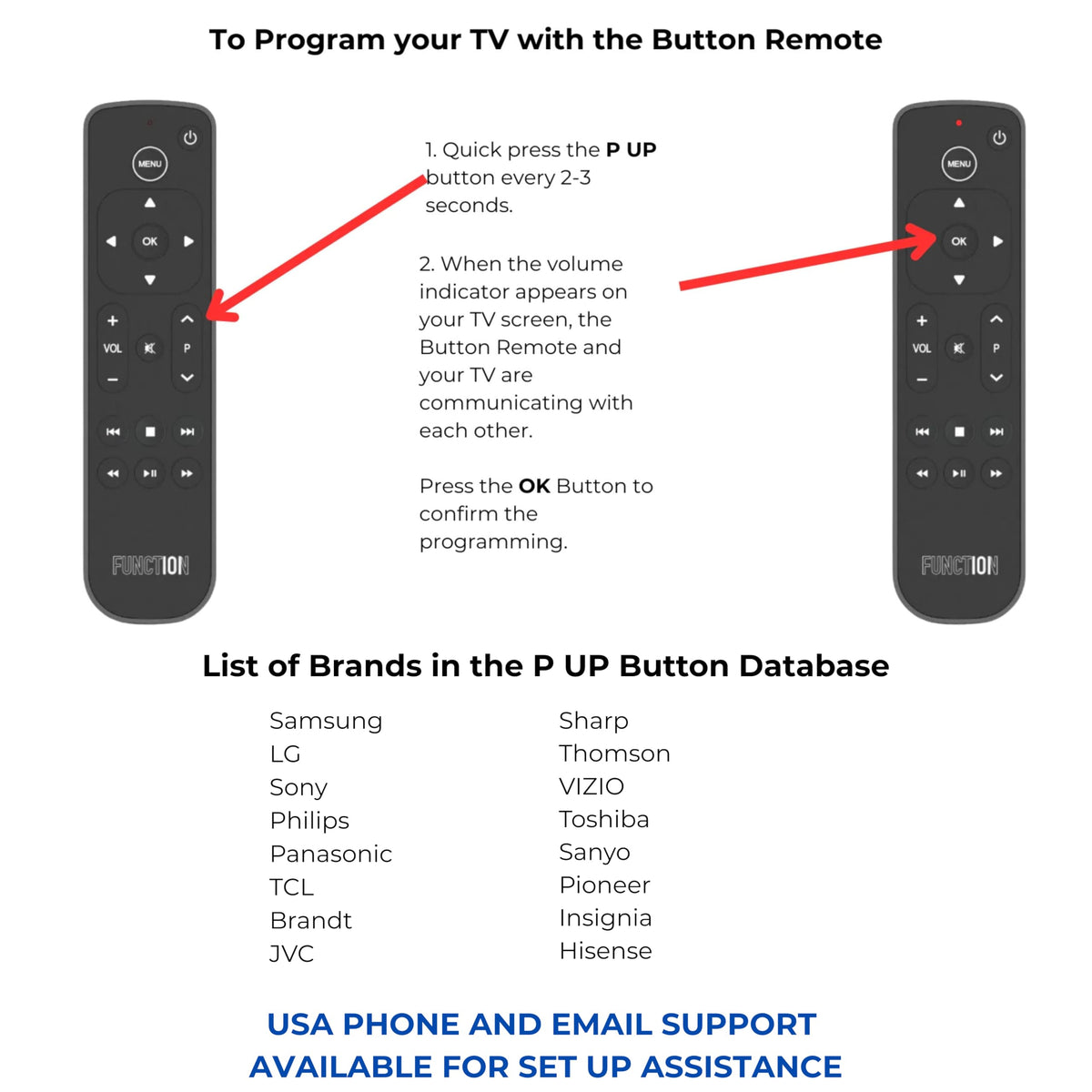 Function101 near Apple TV during pairing showing straightforward setup benefit