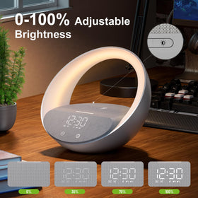 FUNFOR night light with adjustable brightness at bedside