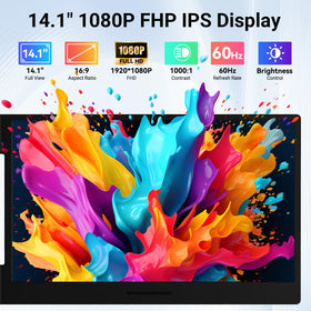 Funhill dual-screen-setup-extend-mode enables seamless multitasking on a single laptop.