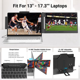Funhill rotate-angles-280-degrees flexible viewing for collaboration and comfort.