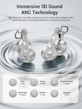 FunnyEh JewelPods C01 Pro auto-pair after five seconds and touch controls
