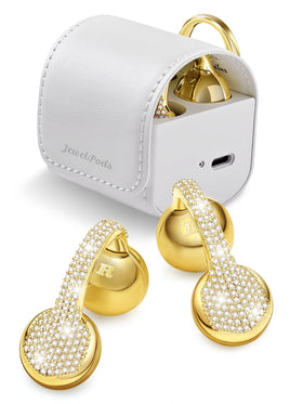 FunnyEAH JewelPods C01 Pro open-ear headphones with crystal detail for hands-free listening