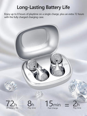 FUNNYEAH JewelPods H01 Bluetooth 5.3 for instant pairing and clear calls
