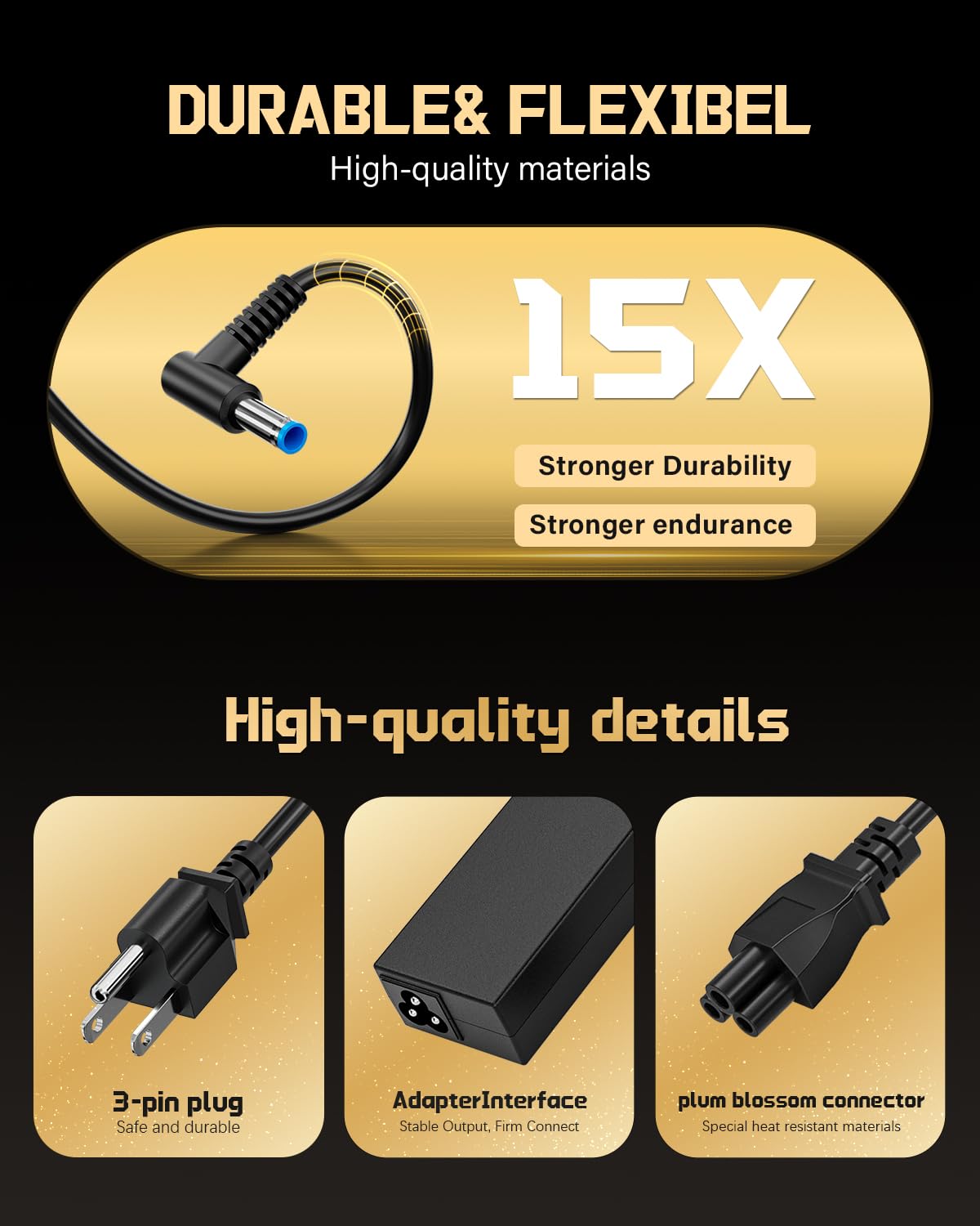 FUNNYERA packaging shows charger and power cord ready to use.