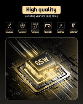Safety-focused design protects against short circuits and overheating.