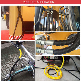 FUNZON installed under a desk securing cords and reducing pet access
