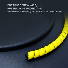 FUNZON next to ruler showing 6.5ft pieces and easy sizing benefit