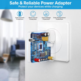 Compact-size Furgor charger demonstrating travel-friendly design
