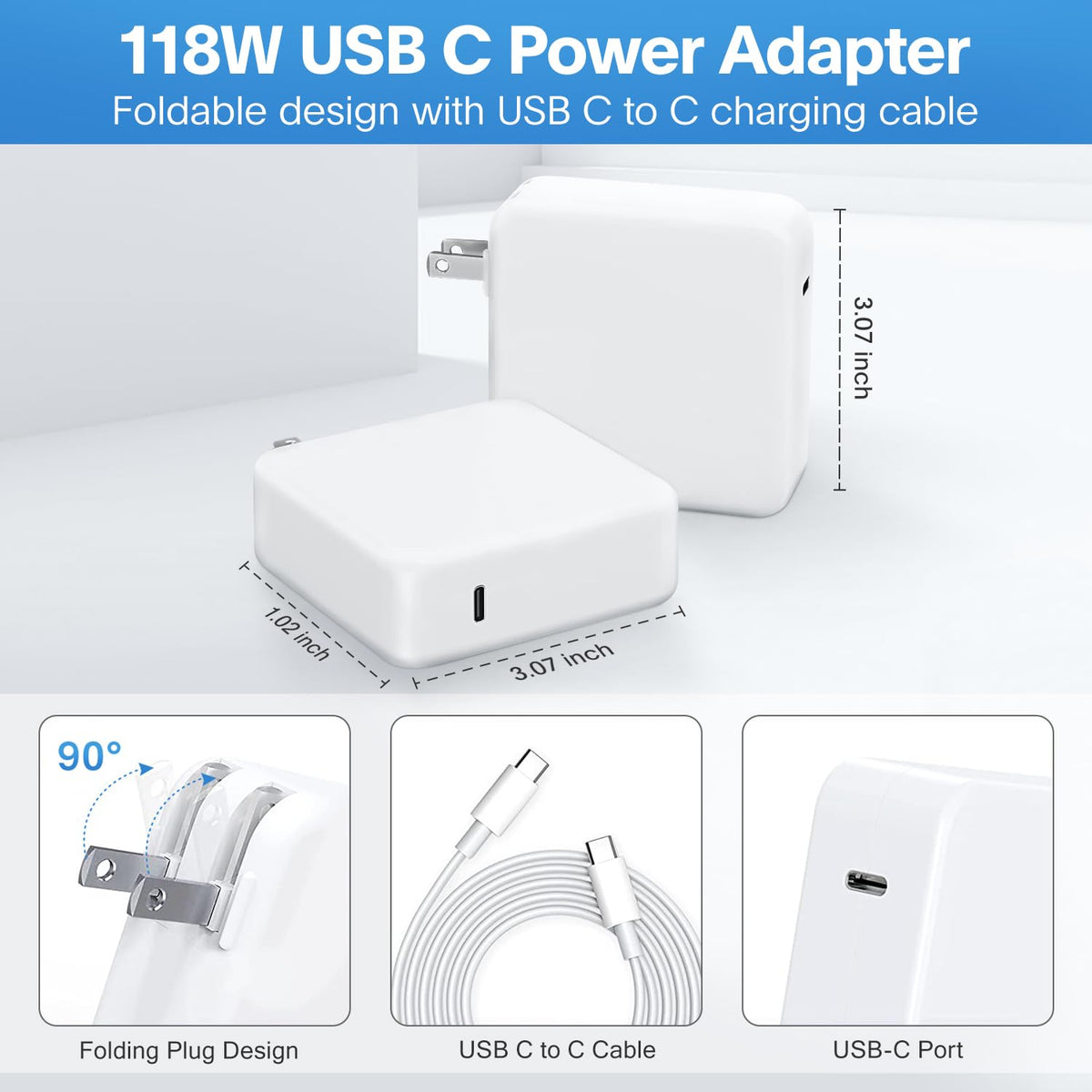 Safety-focused Furgor charger highlighting over-voltage and short-circuit protection