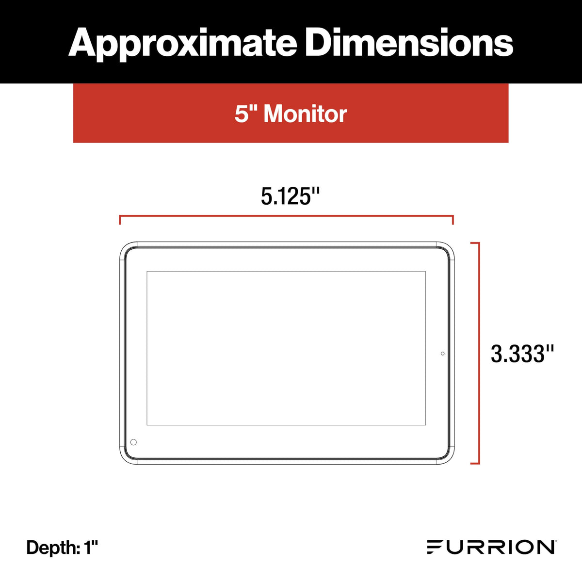 Furrion rear assist marker lines guide backing and reduce guesswork.