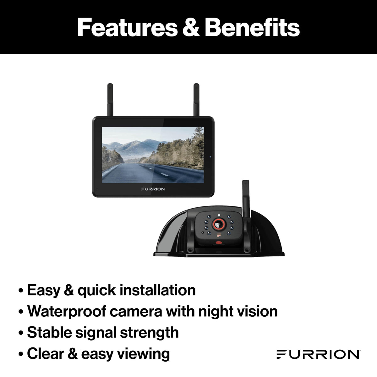 Furrion Vision S+ live streaming lets you monitor remotely.