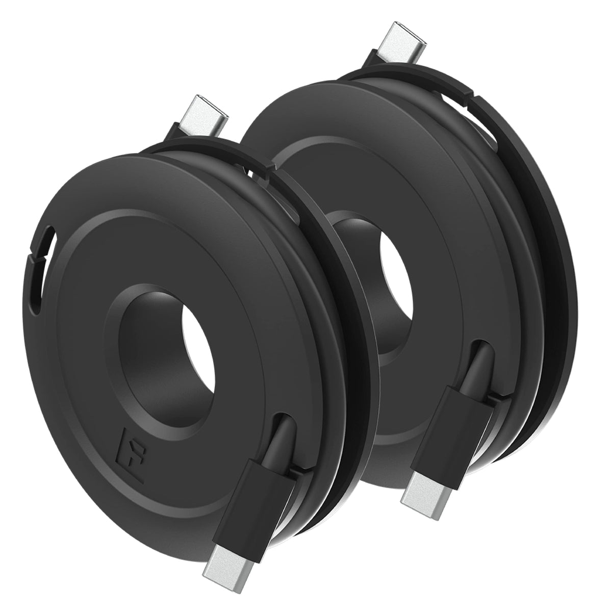 Fuse Side Winder Mini with Scotch latch secures earbuds cords neatly and kink-free