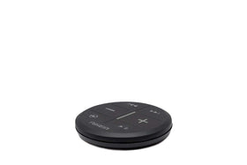 Fusion MS-ARX70B remote back view with ergonomic grip for comfortable Garmin use.