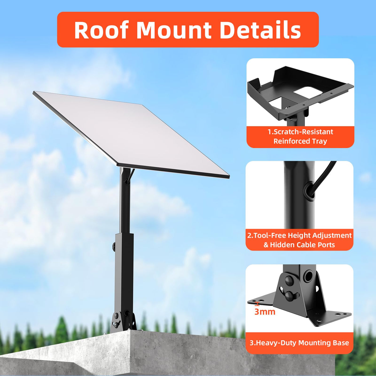 futrue-wolker mount secured to concrete wall illustrating masonry anchor use