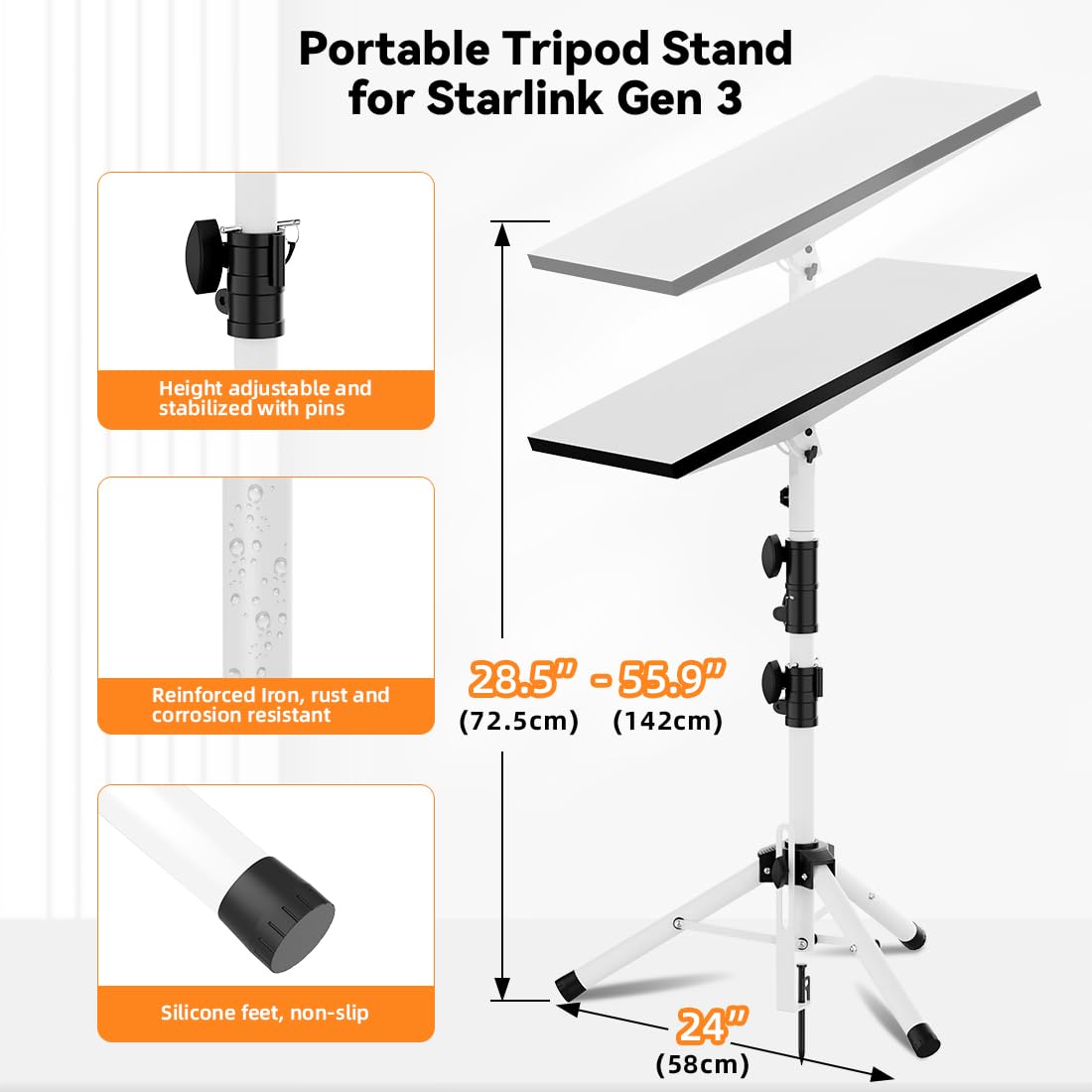 futrue-wolker collapsed tripod in storage bag for easy transport benefit