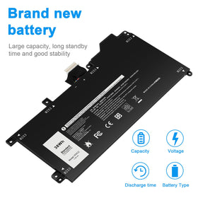 Futurebatt 1FKCC installed in a Dell Latitude 7210 demonstrating direct compatibility and restored runtime
