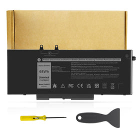 Futurebatt 3HWPP 68Wh battery pack for Dell Latitude, delivers long-lasting portable power.
