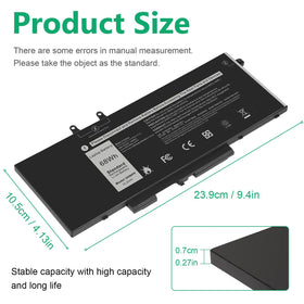 Futurebatt 3HWPP internal 4-cell design highlights efficient charging and longer runtime.