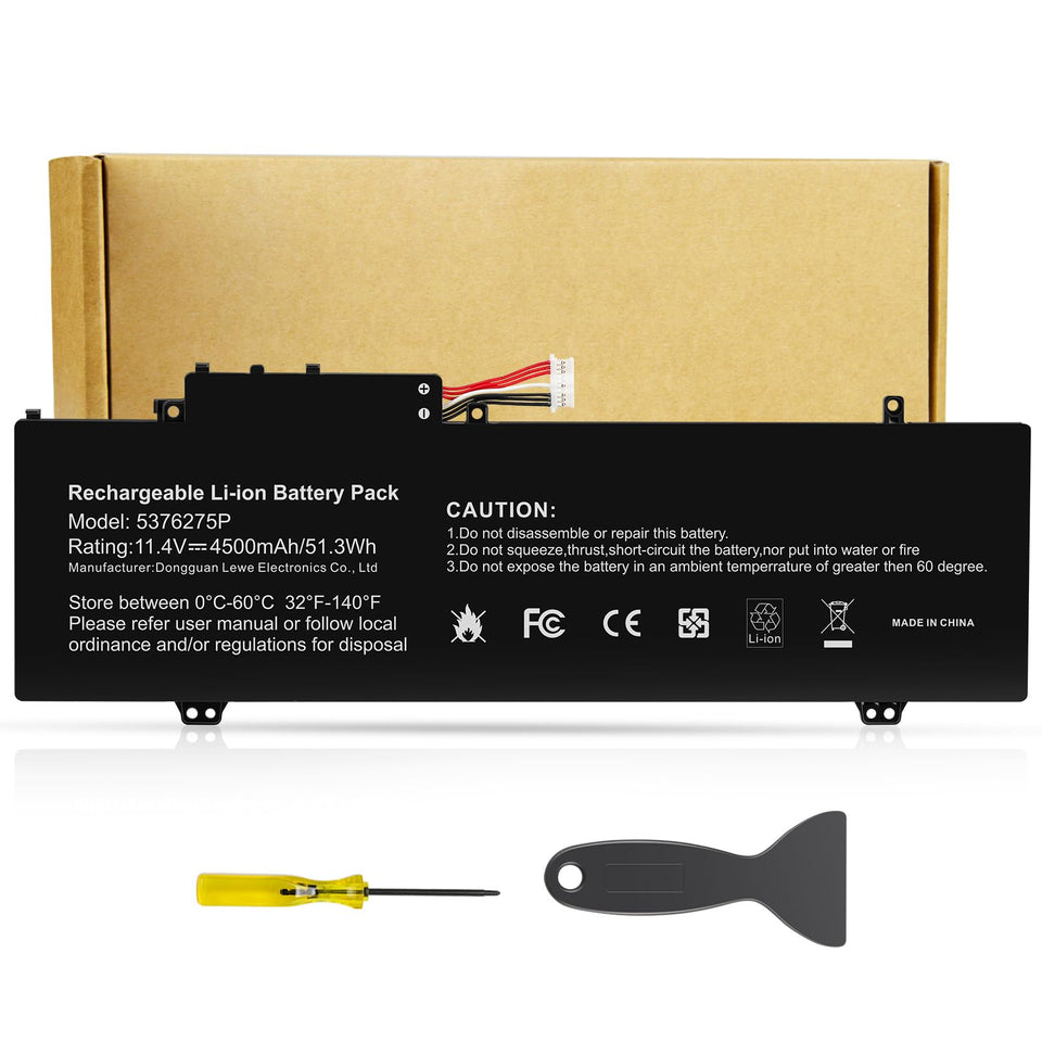 Futurebatt 5376275P front view battery for Gateway laptops with reliable power