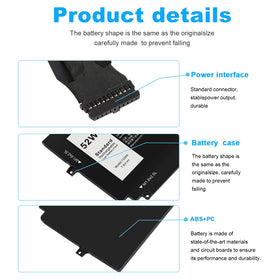 Futurebatt label closeup with part numbers and specs for verification benefit