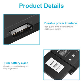 Futurebatt installed inside Dell Latitude demonstrating fit and restored battery life