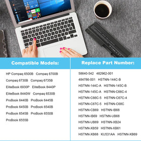 Futurebatt 9Cell 7800mAh battery warranty seal communicates trusted post-purchase coverage.