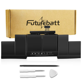 Futurebatt front view showing replacement battery and fit benefit