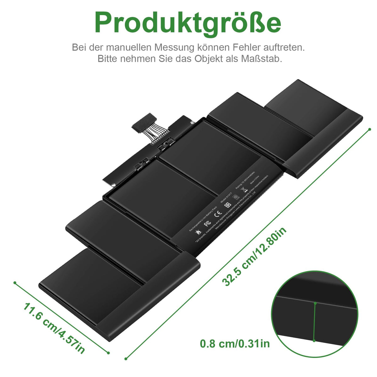 Futurebatt installed in MacBook Pro showing restored portability benefit