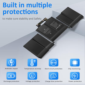 Futurebatt connector detail demonstrating precise fit for MacBook Pro benefits