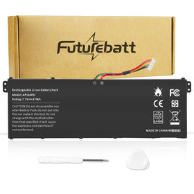 Futurebatt AP16M5J battery pack close-up for reliable Acer notebook power.