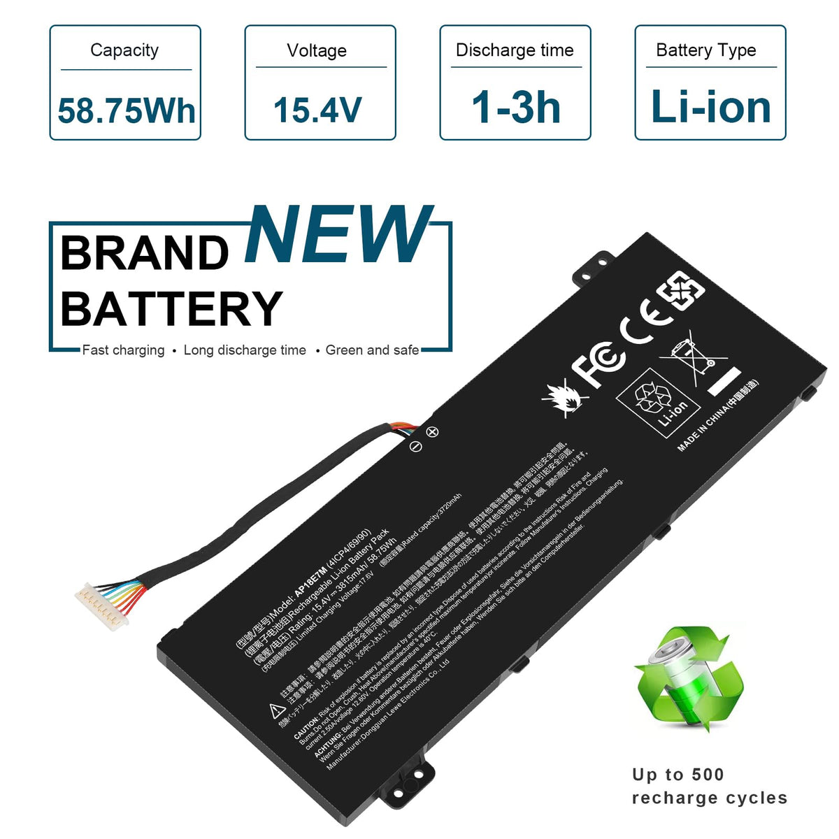 Futurebatt AP18E7M compatibility check with Acer model labels for confident fit.