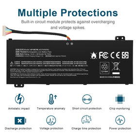Futurebatt AP18E7M grade-A battery ready for reliable power.