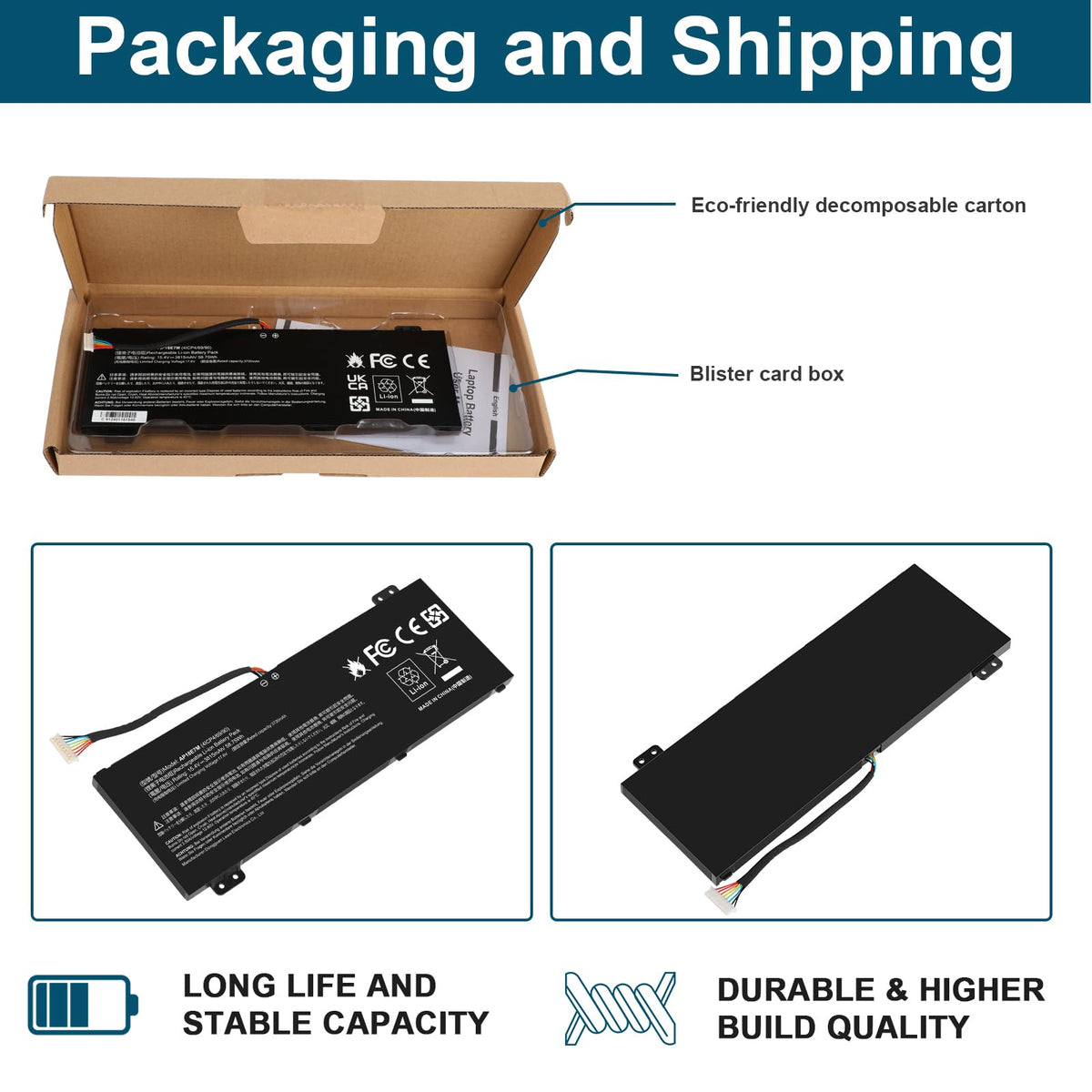Futurebatt AP18E7M on-the-go use powering a laptop away from home.