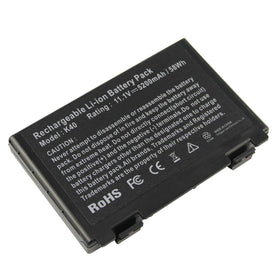 Futurebatt ASUS K60IJ 6-cell battery pack, ideal for longer laptop sessions