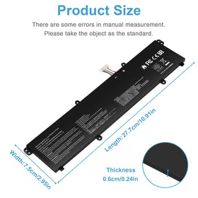 Futurebatt battery label and specs clear view aiding correct model selection