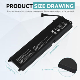 Futurebatt battery label closeup displaying part numbers and voltage for assured compatibility
