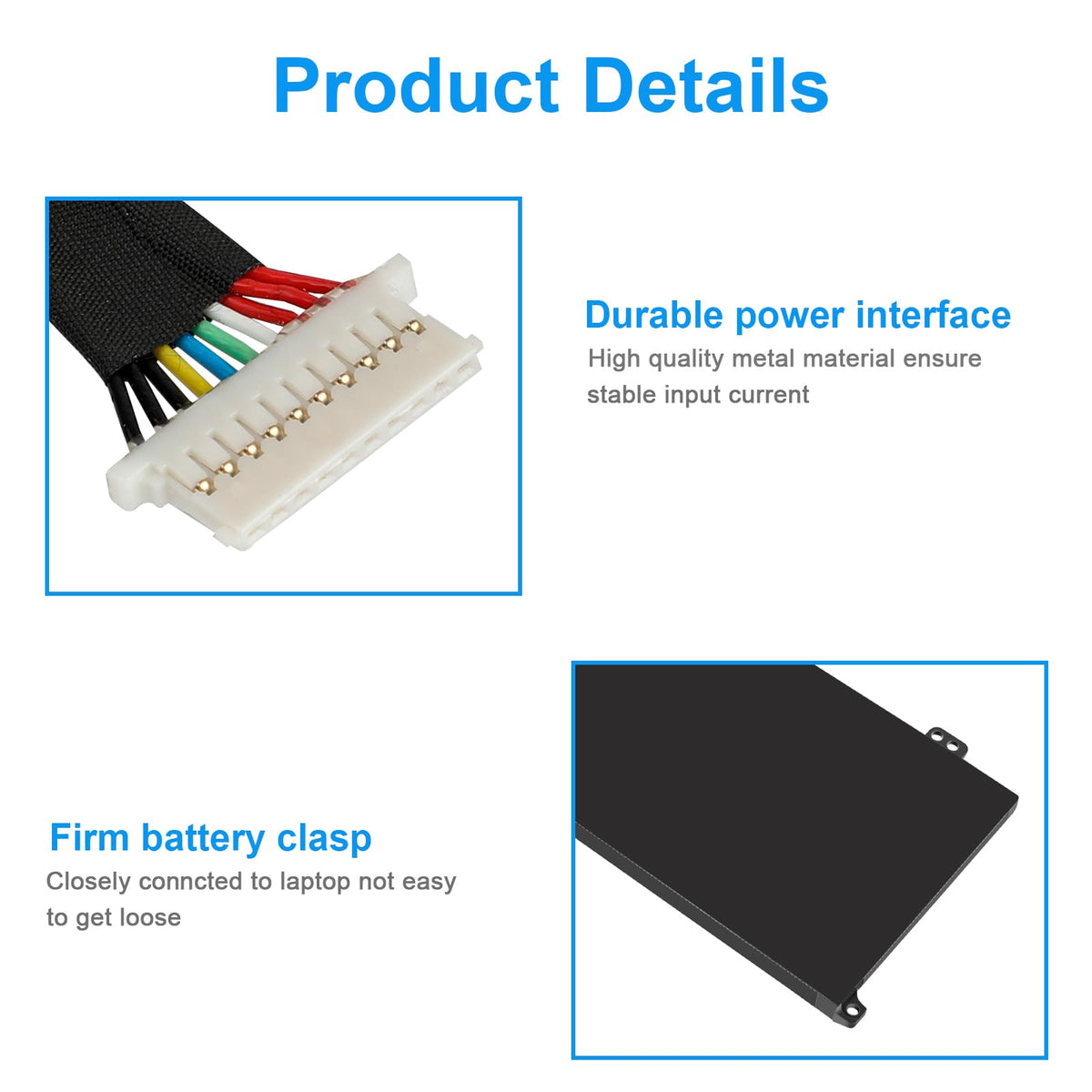 Futurebatt battery installed in HP Envy X360 showing correct fit benefit