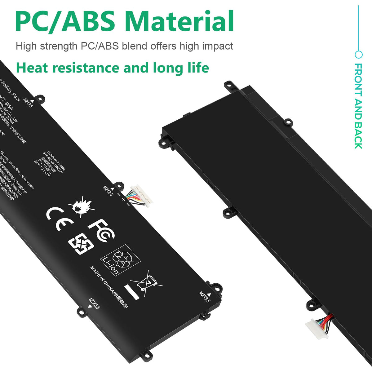 Futurebatt BN06XL installed in HP Spectre x360 demonstrating correct fit and restored power